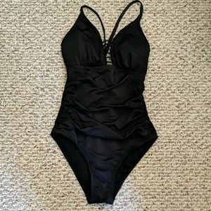 Apt 9 Black one-piece suit